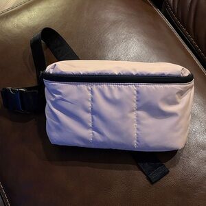 CALPAK Luka Belt Bag in Rose Quartz